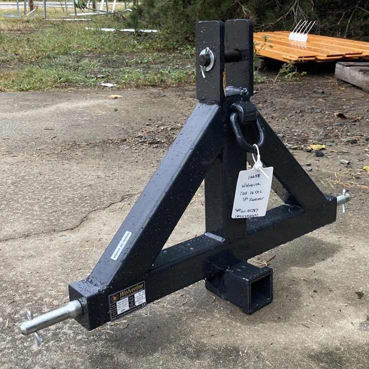 WOLVERINE TQH-26-02C 3 PT QUICK ATTACH 2" RECEIVER