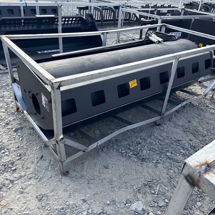 #2095 • Unused JCT 6' Skid Steer Vibratory Roller INV# 27505