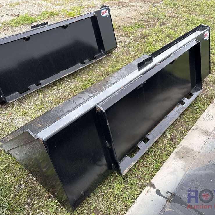 2025 Swict 72in Bucket Skid Steer Attachment