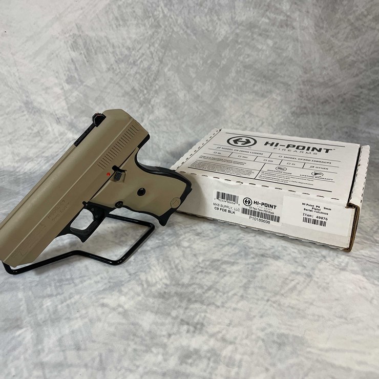 #4791 • Hi-Point P9 9mm Luger Pistol, SN: P10189698