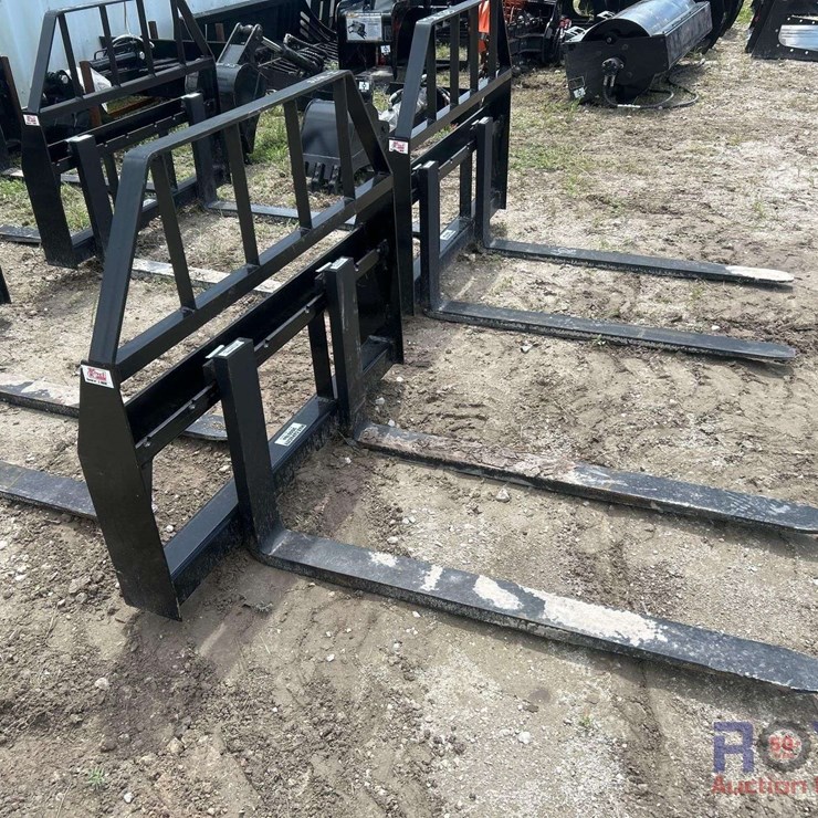 2025 Kivel 48in Forks and Frame Skid Steer Attachment