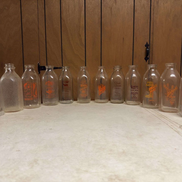 (15) Milk Bottles