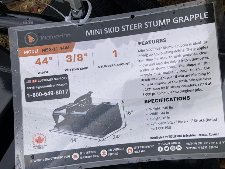wolverine-msg-11-44w-mini-skid-grapple-bucket-image-2