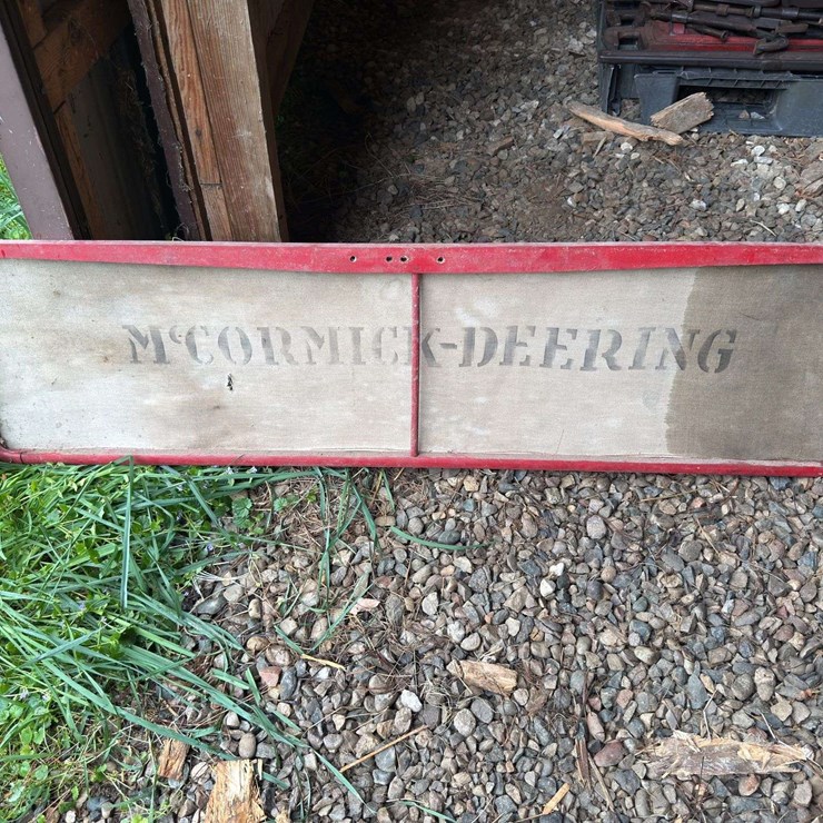 McCormick Deering Canvas