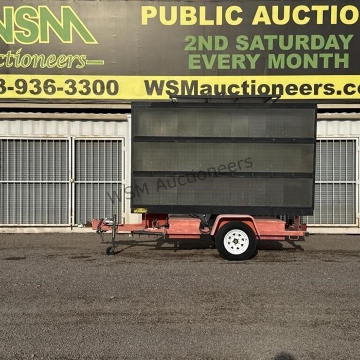 2007 National Signal 345 PCMS Towable Message Boar