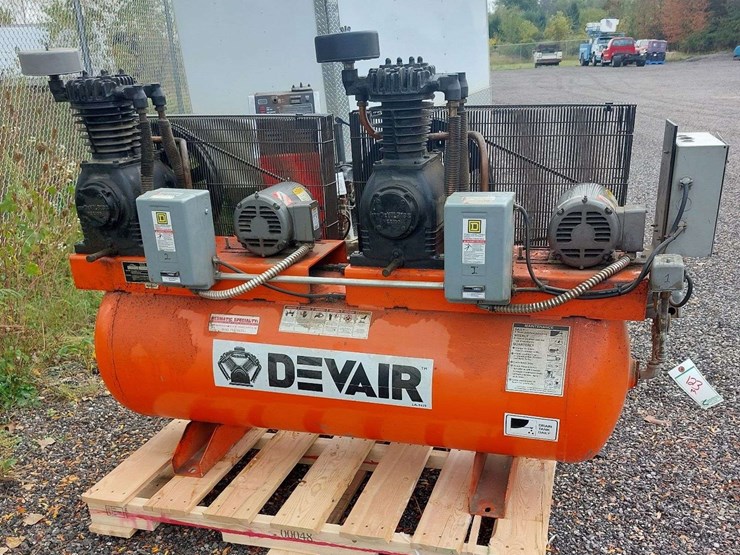 devair-duplex-air-compressor-unit-&-air-dryer-image-1