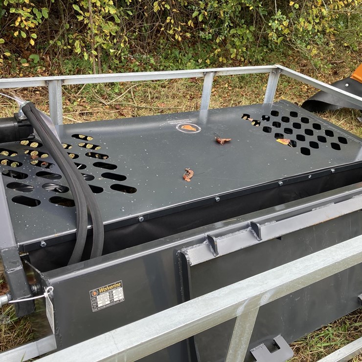 WOLVERINE RCR-12-84W SKID STEER ROCK RAKE
