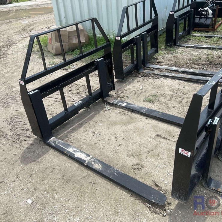 2025 Kivel 48in Forks and Frame Skid Steer Attachment