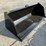 #2099-•-unused-84"-skid-steer-snow/litter-bucket-inv#-28141-image-1