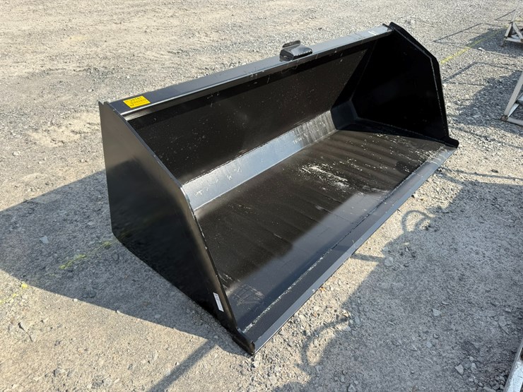 #2099-•-unused-84"-skid-steer-snow/litter-bucket-inv#-28141-image-1