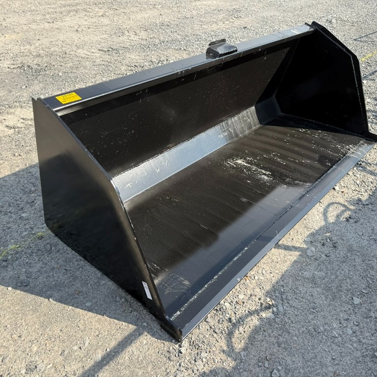 #2099 • Unused 84" Skid Steer Snow/Litter Bucket INV# 28141