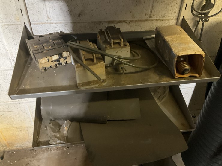 #161-•-steel-shelf-and-contents-image-8