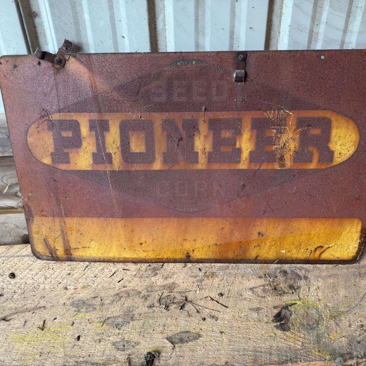 Pioneer Seed Corn Sign