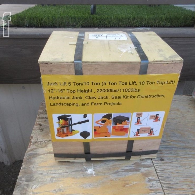 5-TON/10-TON HYDRAULIC JACK LIFT, 5-TON TOE LIFT