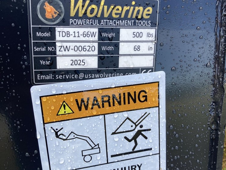 wolverine-tdb-11-66w-68"-skid-steer-bucket-image-3