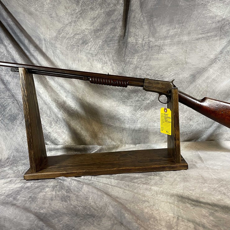 #4849 • Winchester Model 1890 22 S Pump Action Rifle, SN: 17111
