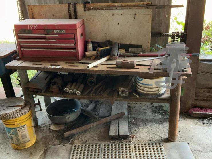 #148-•-steel-workbench-and-contents-image-2