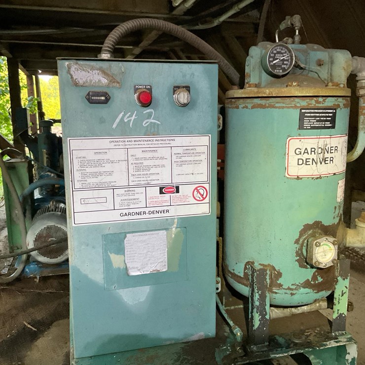 #142 • Gardner Denver Air Compressor