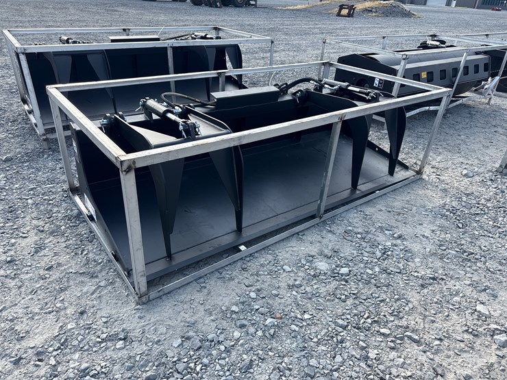 #2089-•-unused-jct-7'-skid-steer-grapple-bucket-inv#-27497-image-1