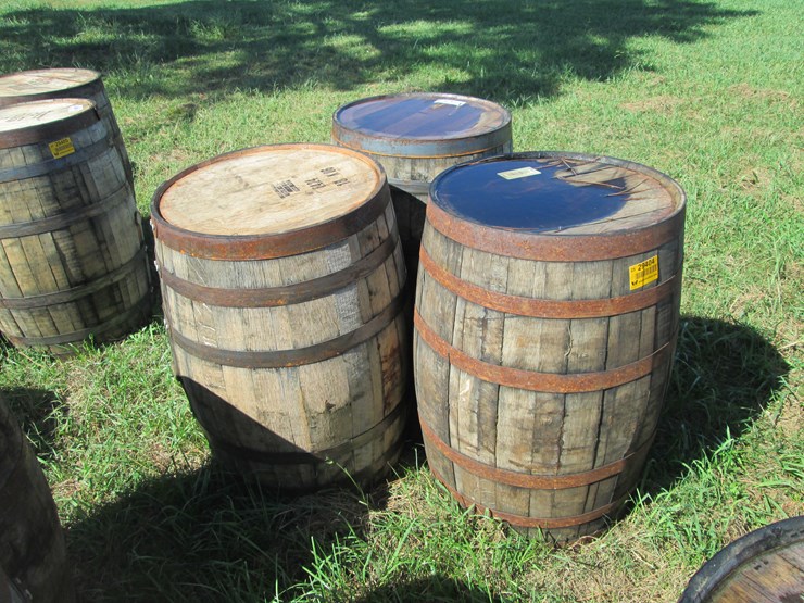 #29404-•-lot-of-(3)-whiskey-barrels-image-2
