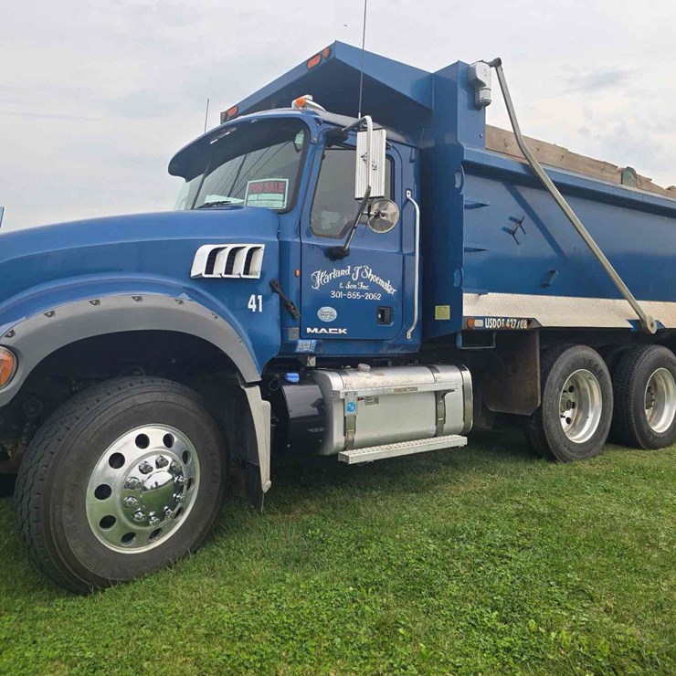 2014 Mack Tri-Axle Dump Truck