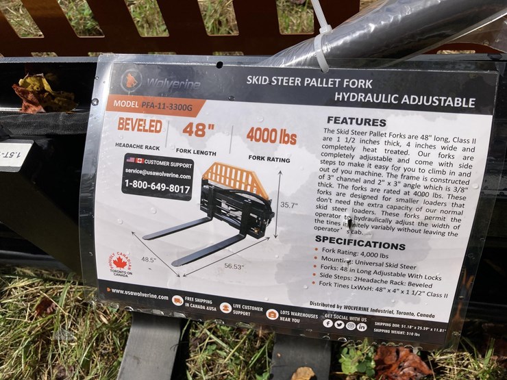 wolverine-pfa-11-3300g-skid-steer-hydraulic-pallet-forks-image-2