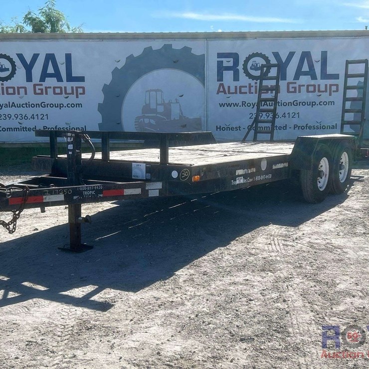 16ft T/A Flatbed Trailer