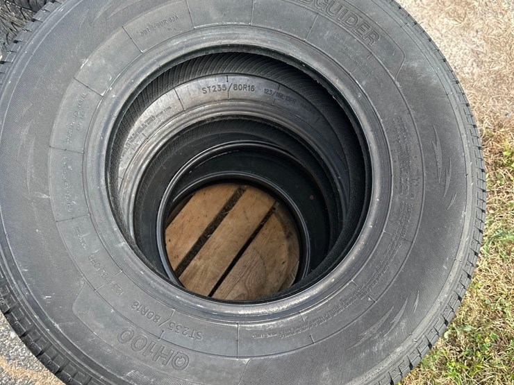 unused-set-of-4-st235/85r16-radial-trailer-tires-image-1