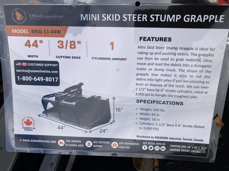 wolverine-msg-11-44w-mini-skid-grapple-bucket-image-2