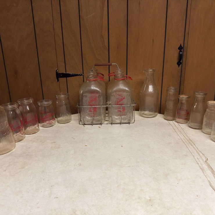 (15) Dairy Bottles