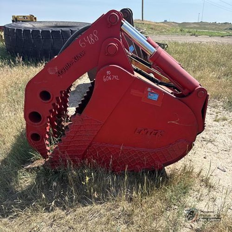 52" Entek Hydraulic Crypto Claw. Fits 300 class excavator