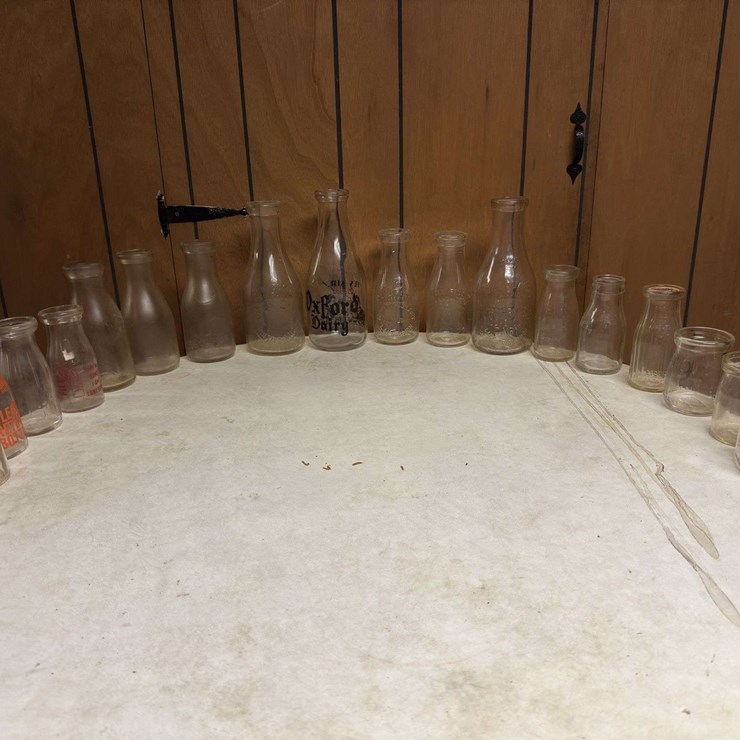 (18) Dairy Bottles