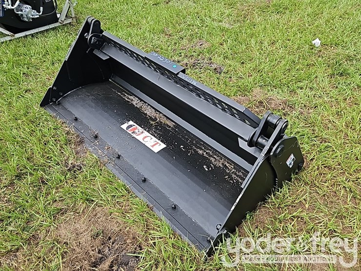 unused-jct-84"-4-in1-combination-bucket-to-suit-skidsteer-image-1
