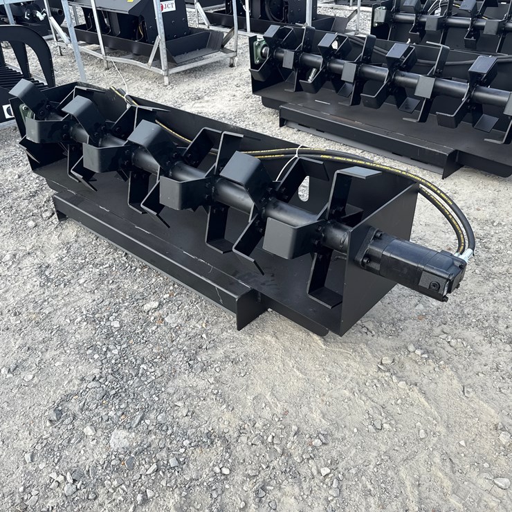 #2081 • Unused JCT 6' Skid Steer Rotary Tiller INV# 27469