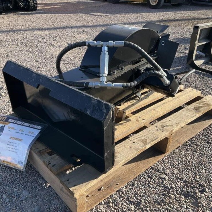 2025 GIYI STUMP GRINDER FOR STAND UP SKID STEER
