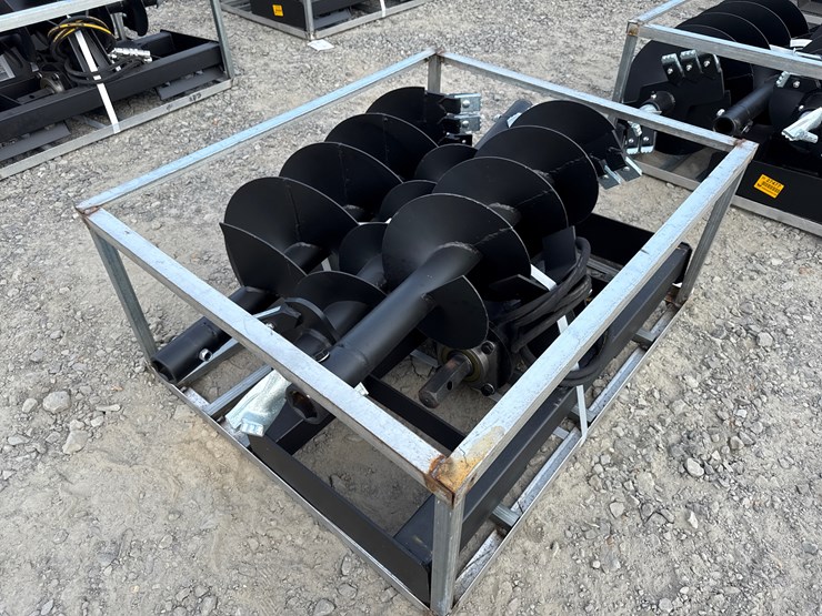 #2071-•-unused-jct-skid-steer-auger-w/-bits-inv#-27472-image-2