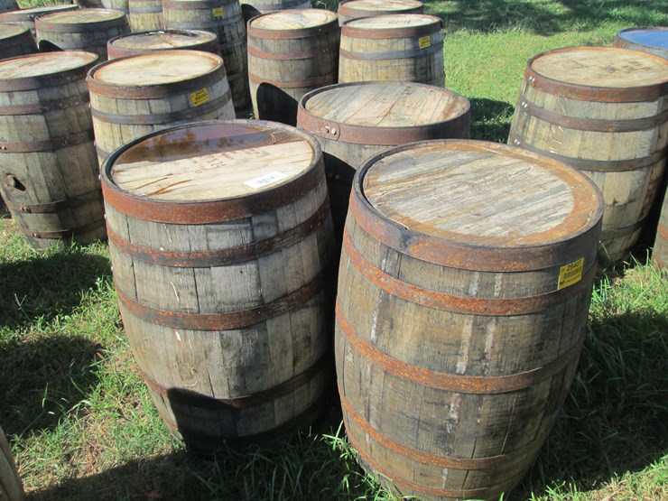 #29403-•-lot-of-(3)-whiskey-barrels-image-2