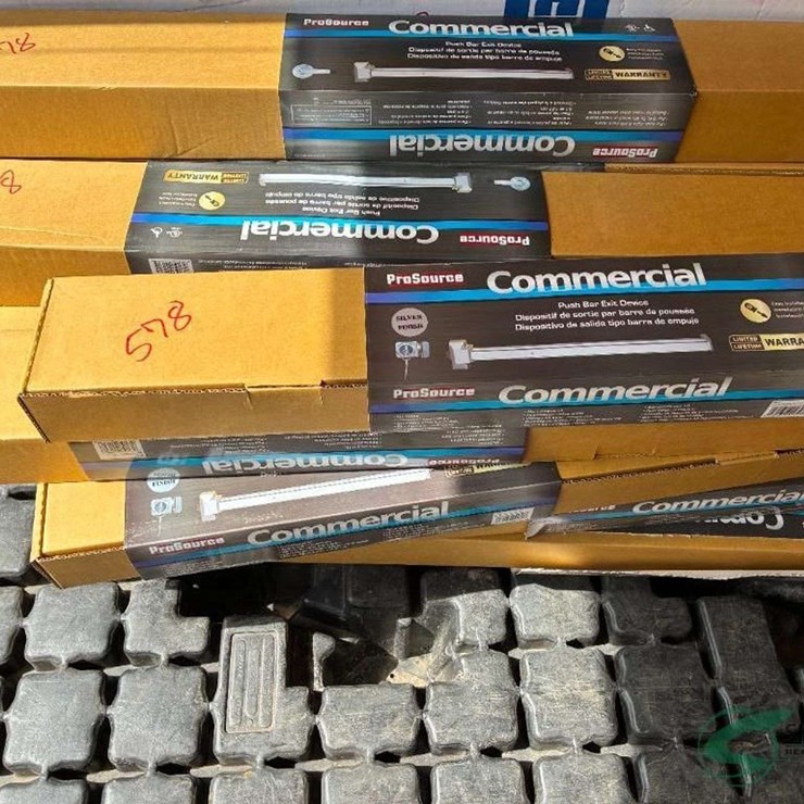 Commercial door handles