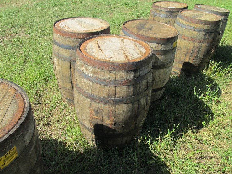 #29431-•-lot-of-(3)-whiskey-barrels-image-2