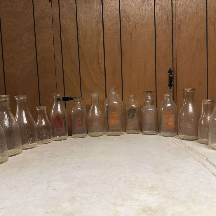(14) Milk Bottles
