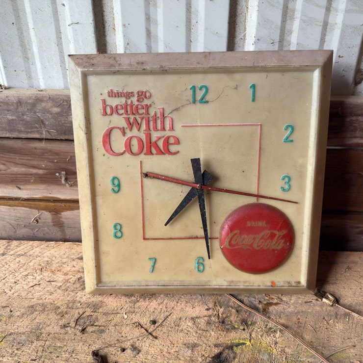 Coca Cola Clock