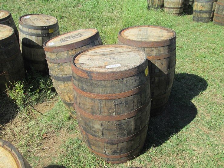 #29427-•-lot-of-(3)-whiskey-barrels-image-2
