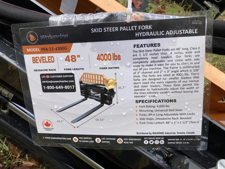wolverine-pfa-11-3300g-skid-steer-hydraulic-pallet-forks-image-3