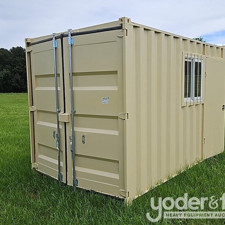 IR 12' Container, 1 Side Door, 1 Window