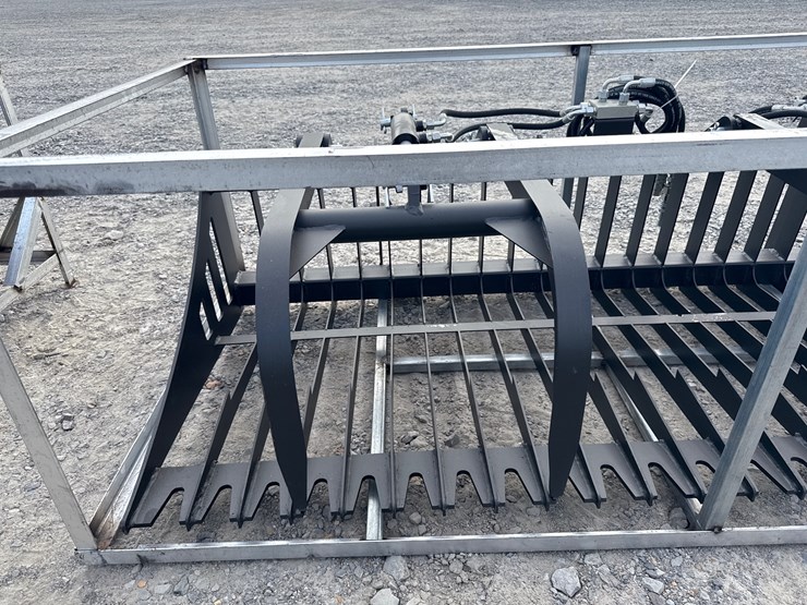 #2088-•-unused-jct-7'-skid-steer-rock-grapple-bucket-inv#-27495-image-6