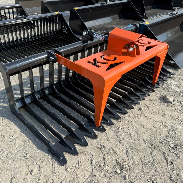 #2091 • Unused KC 76" Skid Steer Grapple INV# 28289