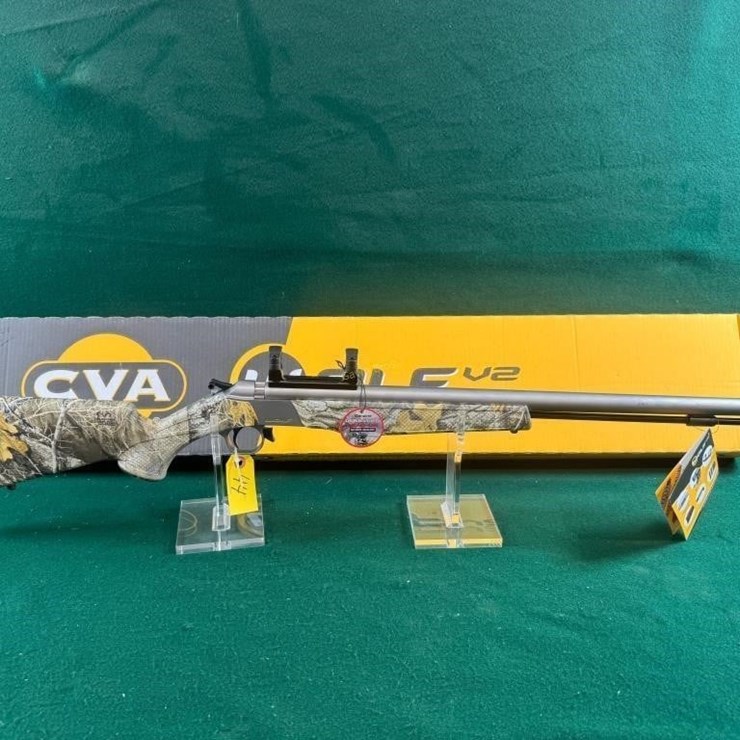 New - CVA Wolf 50 cal black powder Rifle