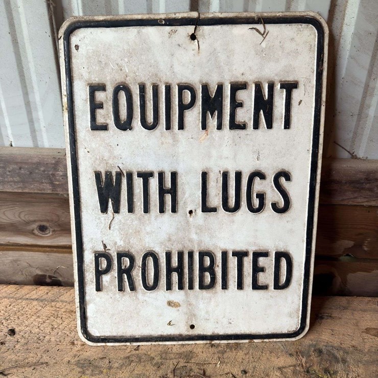 Equipment With Lugs Prohibited