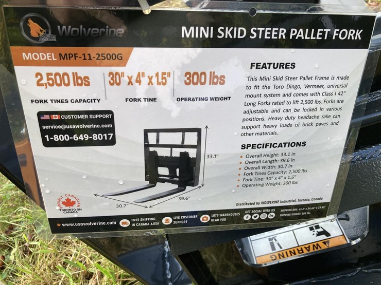 wolverine-mpf-11-2500g-mini-skid-pallet-forks-image-3