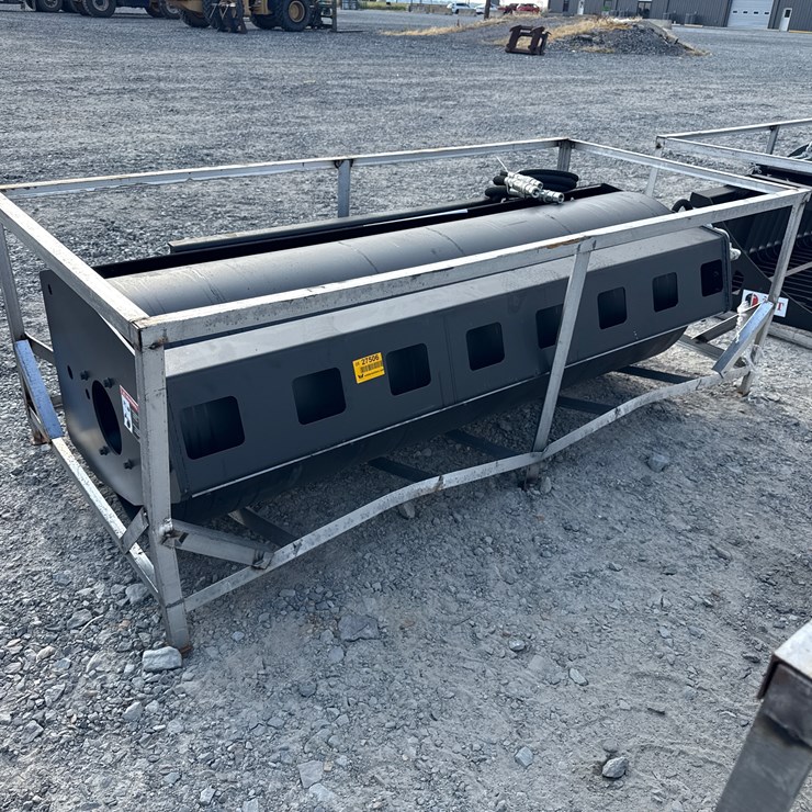 #2093 • Unused JCT 6' Skid Steer Vibratory Roller INV# 27506